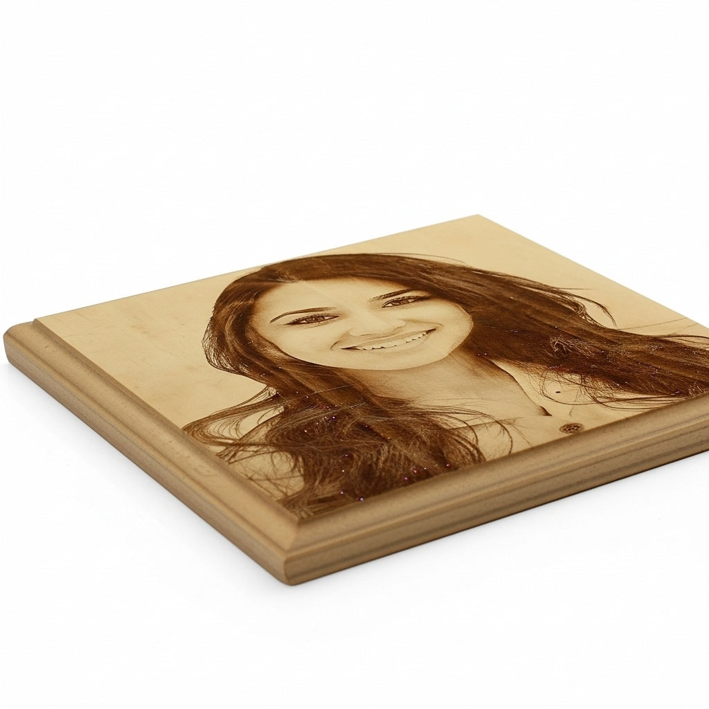 Engraved Photo Wooden Plaques