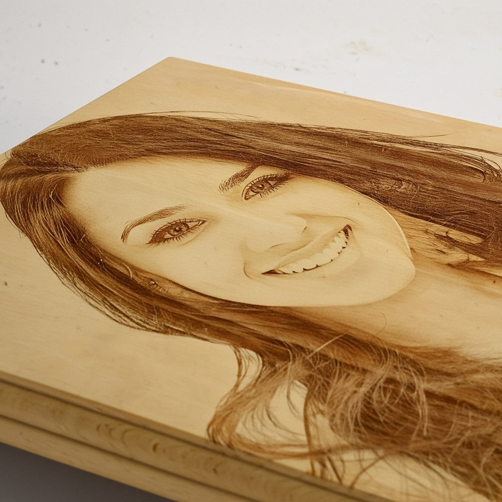 Engraved Photo Wooden Plaques