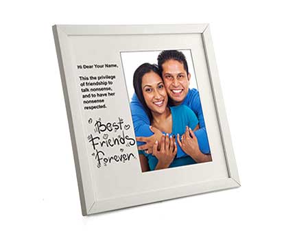 Best friends for ever photo frame