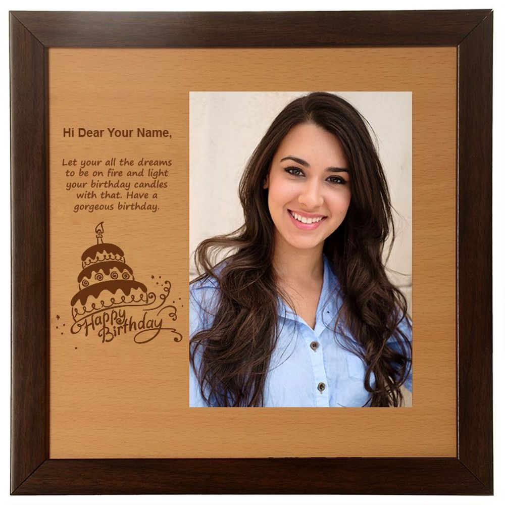 Personalized happy birthday daughter photo frame | PrintBucket